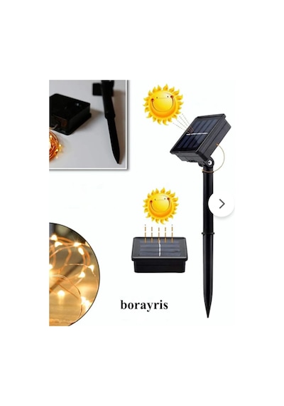Güneş Enerjili Solar Perde Led Işık 3x3 Metre Dış Mekan Su Geçirmez Bahçe Balkon Teras Süsleme Led