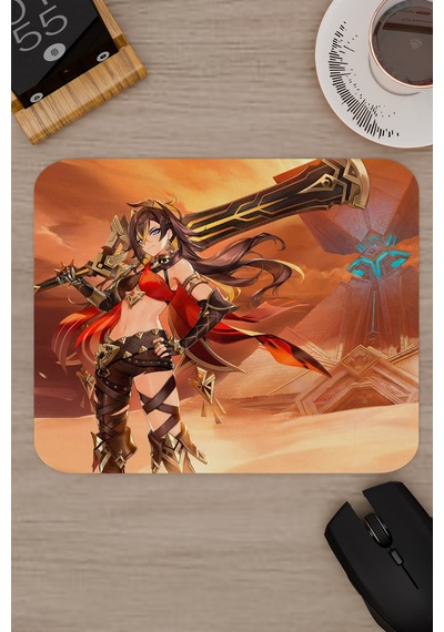 Dehya Genshin Impact Anime Gacha V2 - 22x18 Gaming Mouse Pad Fare Altlığı