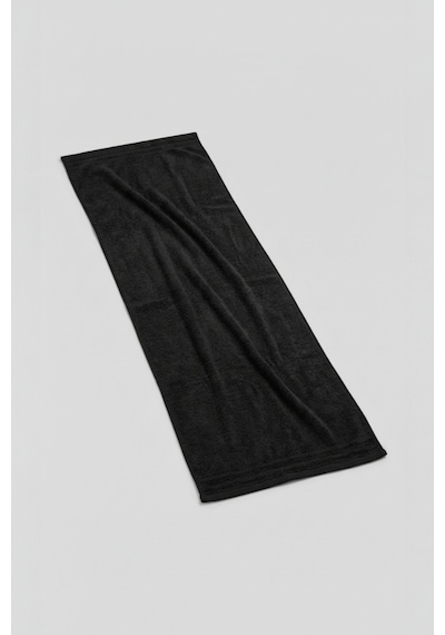 Siyah Sporcu Havlusu 30x130cm %100 Pamuk - Yüksek Emicilik, Hafif Ve Çabuk Kuruma Özellikli Antrasit