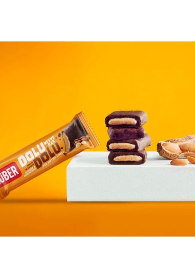 Züber Dolu Dolu Fıstık Ezme Meyve Bar 30 Gr