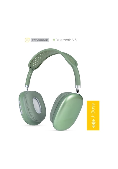 Jopus Acustica Mikrofonlu Bluetooth Kulak Üstü Kulaklık