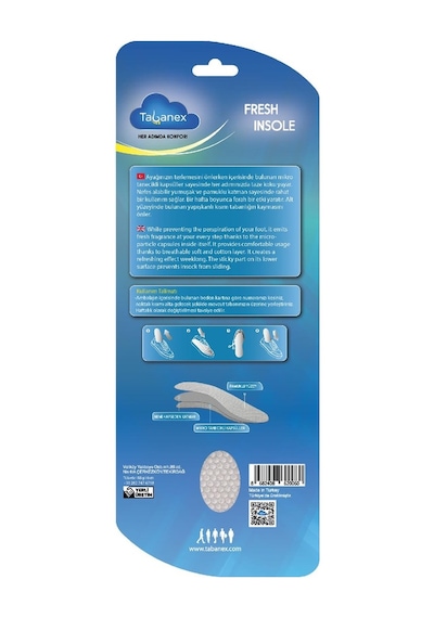 Tabanex Fresh Insole Tabanlık - Erkek