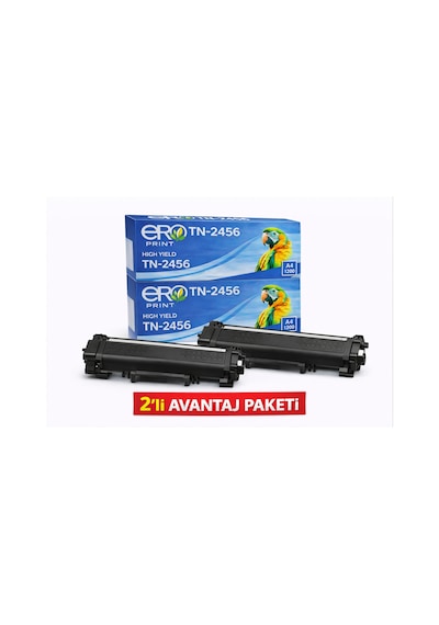 Brother Mfc L2715dw Uyumlu Toner - 3000 Sayfalık - 2'li  Paket