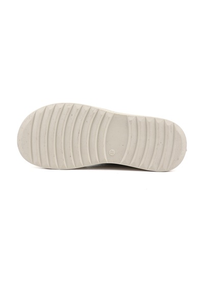 Diğer Kadın Bej Bağcıklı Hakiki Deri Sneaker Dyza85245735