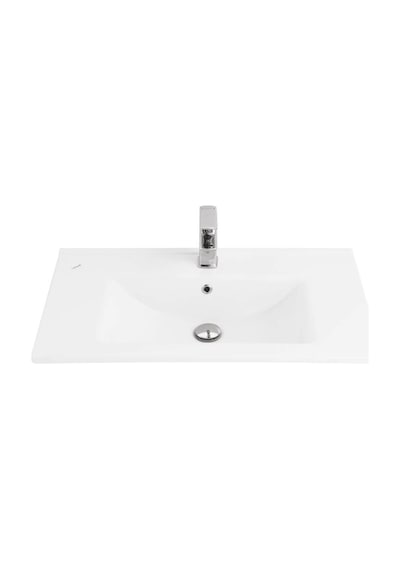 Creavit Su 45 x 80 CM Dolap Mobilya Uyumlu Lavabo Etajerli Su080