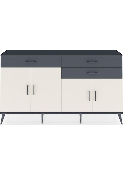 Arges Konsol 2 Raflı 3 Çekmeceli 4 Kapaklı 176x30x99 Antrasit-aytaşı/antrasit Aytası/antrasıt - Antrasıt Arges Konsol 2 Raflı 3 Çekmeceli 4 Kapaklı 176x30x99 Antrasit-aytaşı/antrasit Aytası/antrasıt - Antrasıt