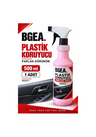 Bgea Plastik Koruyucu Parlak 500 Ml Sprey İç Ve Dış Yüzey Bakımı