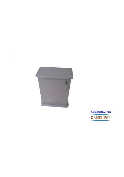 Kanki Pet İthal Akvaryum Mdf Gri Sehpa 50 x 30 x 62 CM