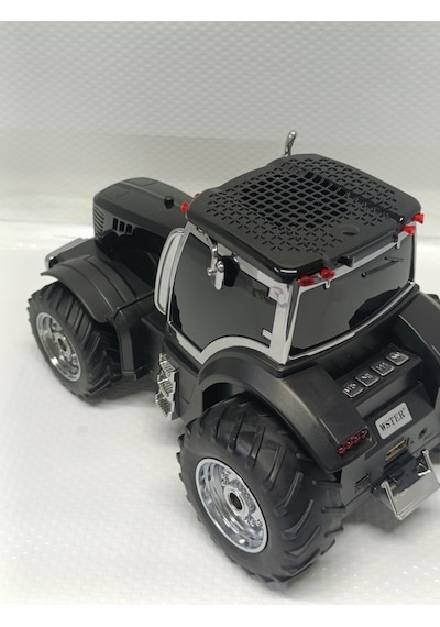 Traktör Şeklinde Bluetooth Hoparlör Şarjlı Kablosuz Speaker Fm Sd Kart Usb - Siyah- Tek Ebat