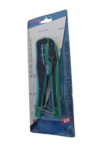 Class NTT-63 CAT5-CAT6 RJ45-RJ11 Konnektör Sıkma Pensesi