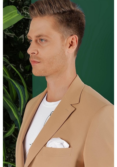 Efor C 645 Slim Fit Camel Spor Ceket CAMEL Efor C 645 Slim Fit Camel Spor Ceket CAMEL