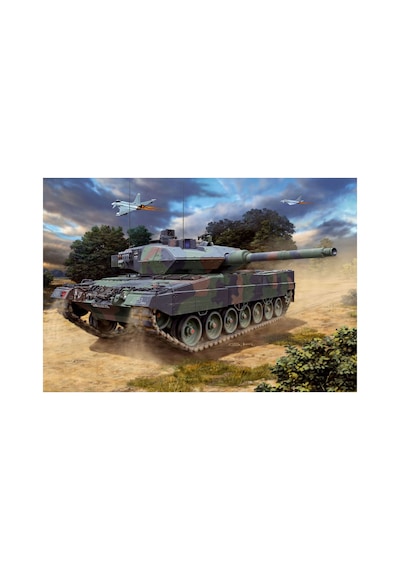 Revell Model Set Askeri Leopard 2a6/a6m 1:72 Ölçekli Kağıt Model 168 Parça 12 Yaş Ve Üstü İçin