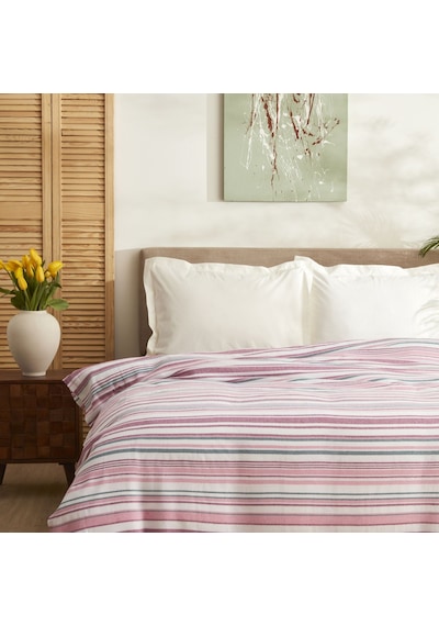 Karaca Home Montre Peştemal Çift Kişilik Pike Fuşya