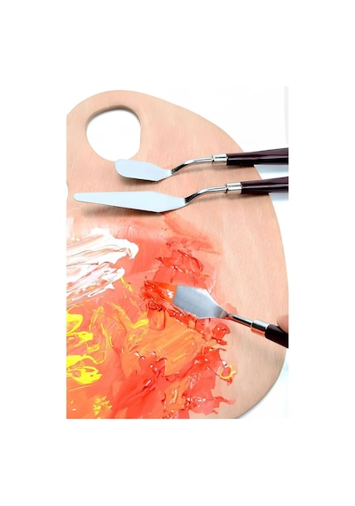 Resim Spatula Seti Boya Palet Bıçağı Painting Knife Cin549