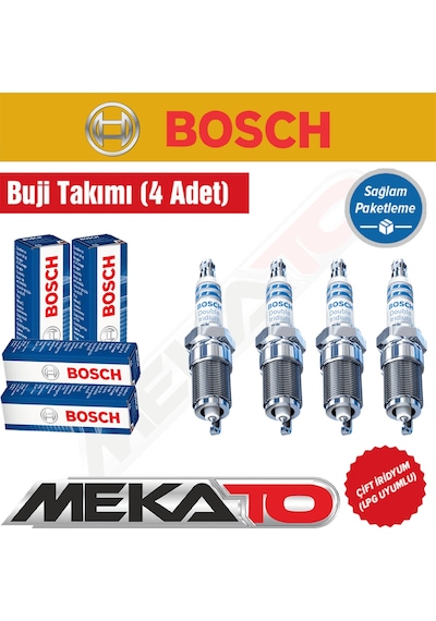 Bosch Honda Civic Fb7 1.6 Çift İridyum 2012-2016 Buji Takımı