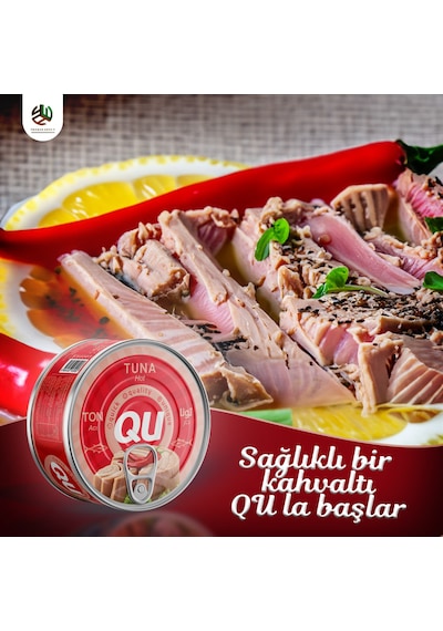 Qu Acılı Ton Balığı 160 G + Qu Sade Ton Balığı 160 G