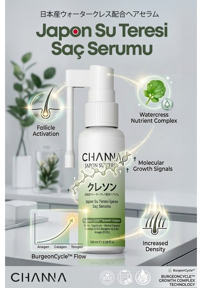 Japon Teresi Serumu - Saç Kökü Oluşumunu Destekleyen Burgeoncycle & Growth Complex - 854772762
