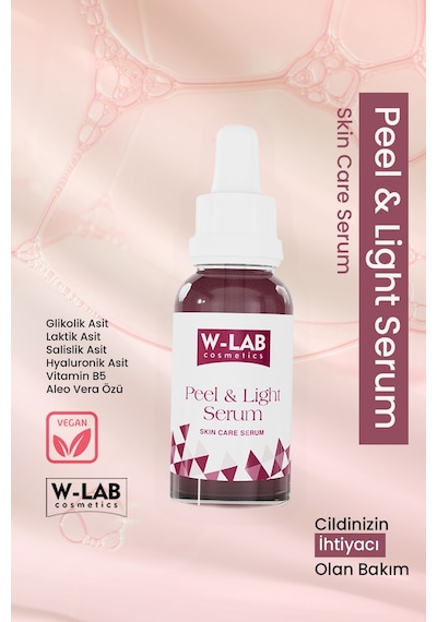 W-Lab Cosmetics Peel & Light Serum 30 ML