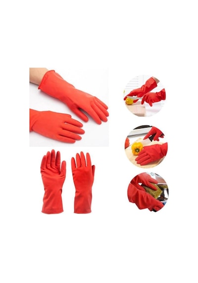 Beybi Ev İşleri ve Bulaşık Eldiveni 4'lü 9-9.5 L