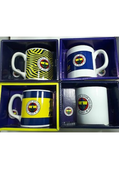 Mgm Porselen Lisanslı Taraftar Kupa Bardak Fenerbahçe