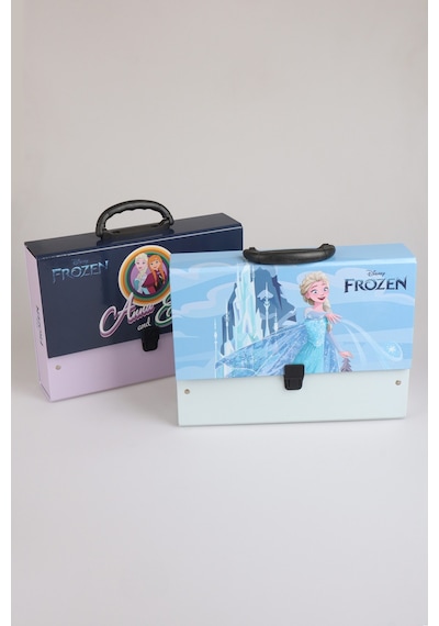 X Dekomus Lisanslı Frosted Whispers Collection Elsa Frozen Saplı Çanta Tekli Altın