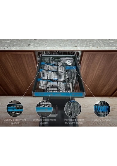 Electrolux EEM48300IX MaxiFlex 8 Programlı 14 Kişilik Ankastre Bulaşık Makinesi