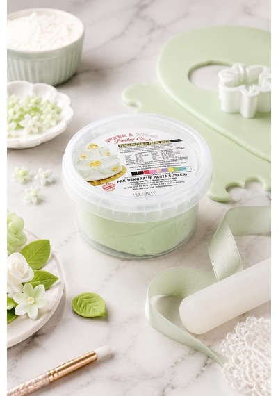 Açık Yeşil Şeker Hamuru 200 Gr