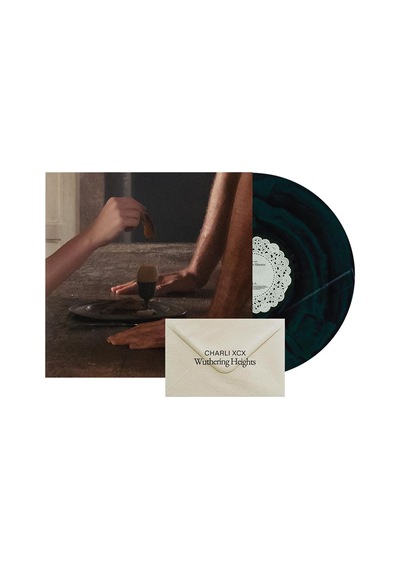 Charli Xcx - Wuthering Heights Black & Dark Green Marble Vinyl - Plak