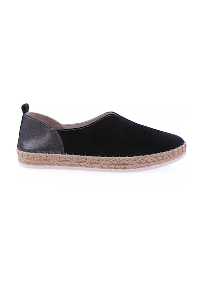 Dgn 1988 Kadın Espadril Ayakkabı 1988-2116-R1680 Siyah
