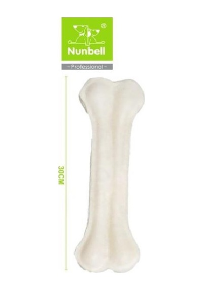 Nunbell Beyaz Pres Kemik 30cm 1'li
