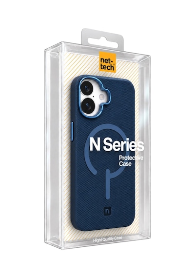 Nettech Apple İphone 17 Uyumlu Nt-n125 Magsafe Arka Koruma Kılıf - Kahverengi
