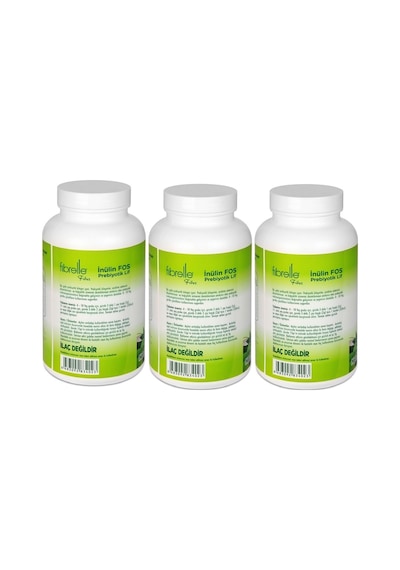 Fibrelle İnülin Fos Prebiyotik Lif 250g Hindibağ 3 Adet