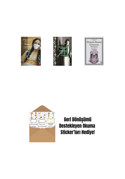 Hakka Sığındık + Gulyabani Cep Boy + Nimetşinas - Toraman + Okuma Sticker'ları