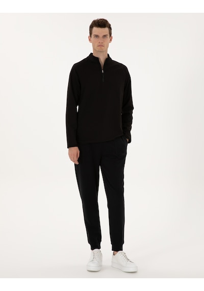 Pierre Cardin Erkek Siyah Sweatshirt 50313749-vr046 Siyah