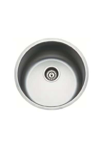 Donau De-901 Tezgahaltı Düz Yuvarlak C-40 CM Paslanmaz Çelik Eviye
