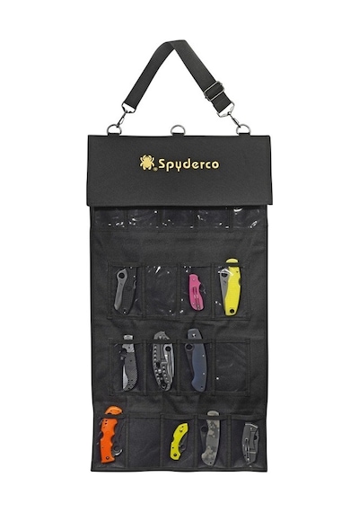 Spyderco Kamp Spyderpac Small Koleksiyon Çantası Siyah
