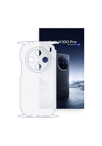 Vıvo X100 Pro Uyumlu Fullbody Arka Kaplama Hidrojel Koruyucu Film