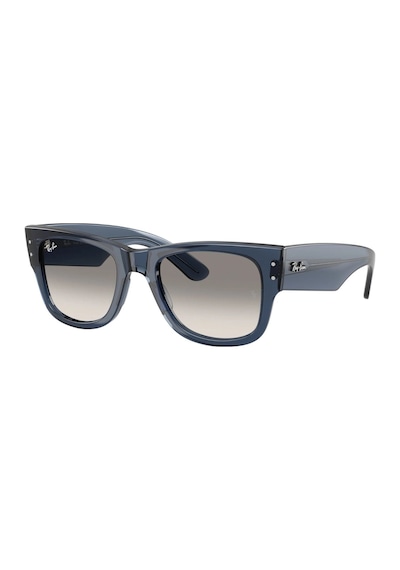 Ray-ban Rb 0840s 684532 51 Mega Wayfarer Unisex Kare Şeffaf Mavi Kemik Güneş Gözlüğü Mavi