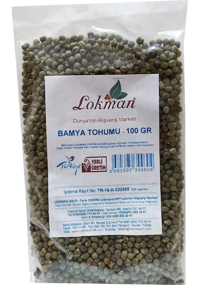 Lokman Bamya Tohumu 100 G