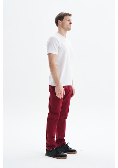 AR-MA Arma Erkek Jean Slim Fit Dar Kesim Likralı Esnek Kot Pantolon K9ppd0521 Bordo