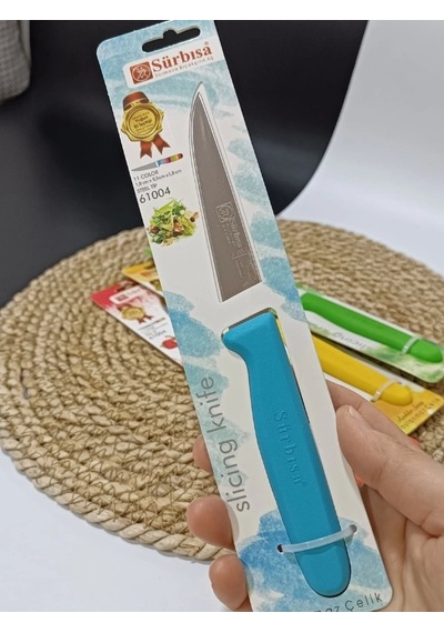 Sürmene 61004 4lü Mutfak Bıçağı 9,50 Cm Çok Renkli