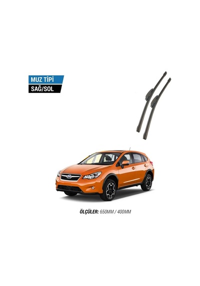 Subaru Xv 2012-2015 2'li Ön Cam Sileceği Sağ Sol Silecek Takımı Muz Silecek