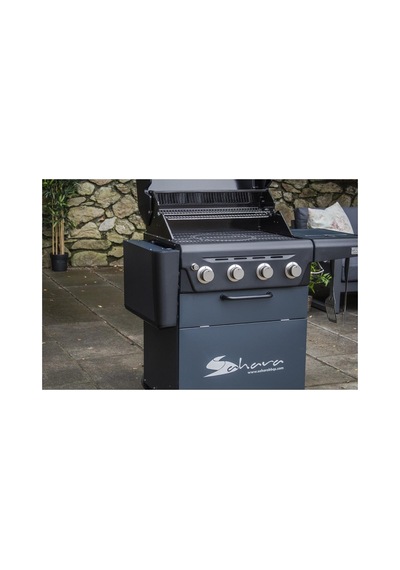X450 Klasik Barbekü, Lpg'li Barbekü Mangal Ayaklı, 20.25 Kw Isı Gücü, Termometreli Cam Kapak, Tekerlekli, Gri Mavi Diğer