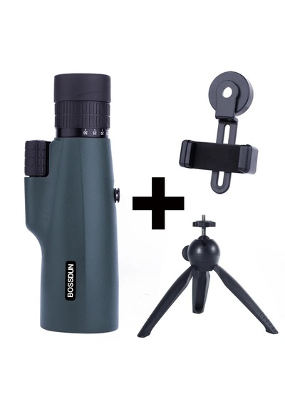Techtic Hd Teleskop Monoküler El Dürbünü 10-30x50 Zoom Tripot Yeşil