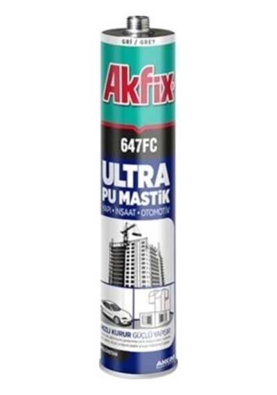 Akd Akfix Aa476 647fc Pu Mastik 280ml Gri Gri - Limestone
