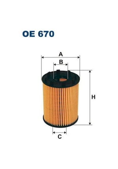 Yağ Filtresi - Fiat Siena, 500, Panda, Grande Punto, Punto, Doblo, Tipo, Bravo, Croma, Fiorino, Qubo, Idea, 124, Strada, Linea, Egea, 159, Giulietta, 88973676