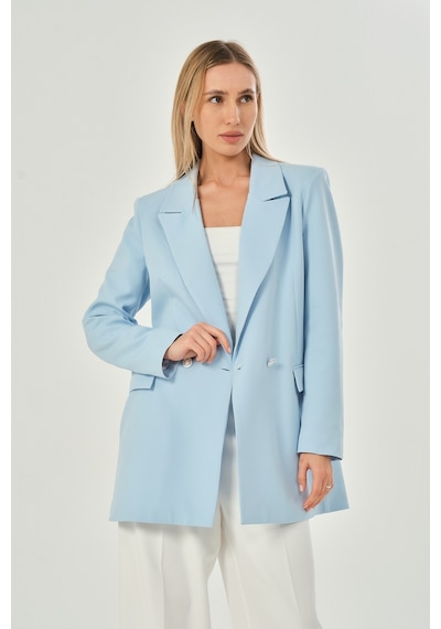 Oversize Dokuma Blazer Ceket 001