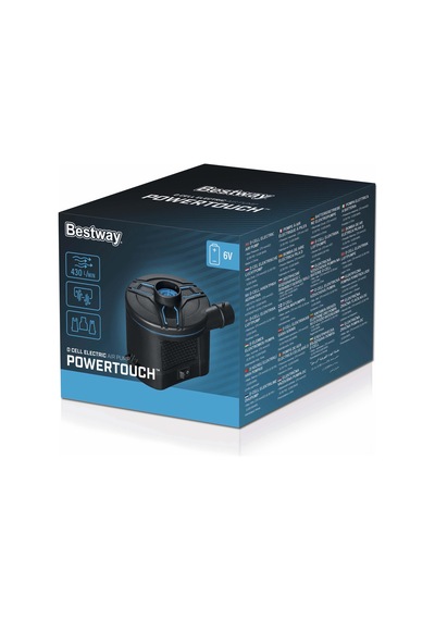 Bestway 62254 Powertouch Pilli Elektrikli Hava Pompası