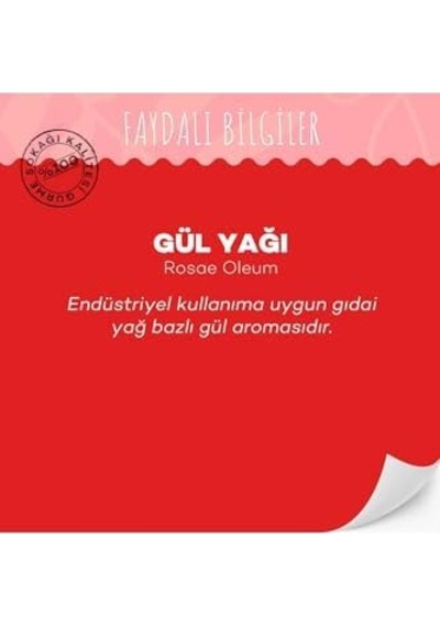 Gurme Sokağı Gül Aroması Yağı 20 Ml