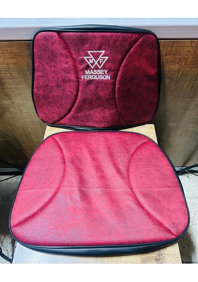 Massey Ferguson 135 Kırmızı Branda Ve Massey Ferguson Armalı Düz Koltuk Kılıfı